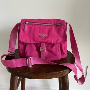 Prada Nylon Crossbody Bag Purse BT8998